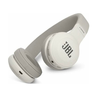 Bezdrátová sluchátka JBL E55BT, bílá - A Bezdrátová sluchátka JBL E55BT, bílá - A