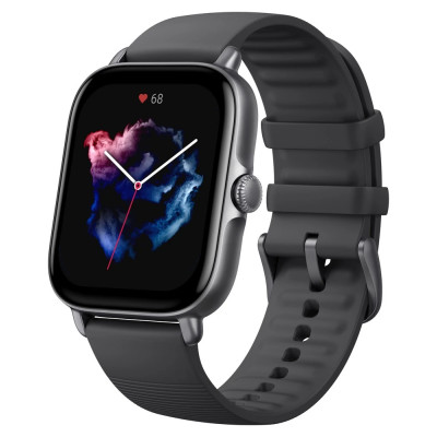 Chytré hodinky AMAZFIT GTS 3, černé - A