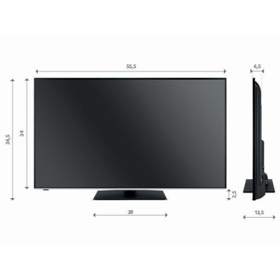 Televizor GOGEN TVH 24P452T, černá - A