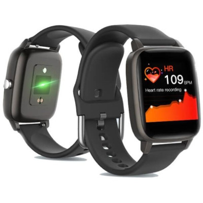 Fitness náramek CARNEO fitness náramek, černý - A