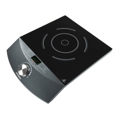 Indukční vařič HYUNDAI IND 133 jednoplotnový, černý - A