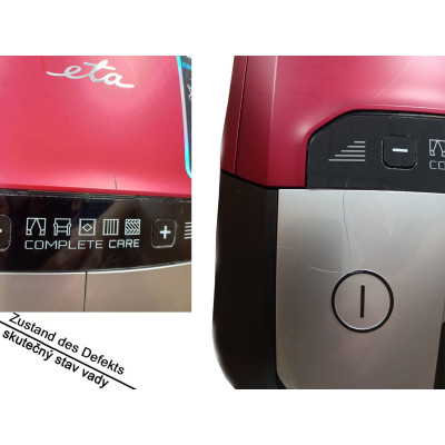 Podlahový vysavač ETA Adagio 3511 90000, červený - B Podlahový vysavač ETA Adagio 3511 90000, červený - B