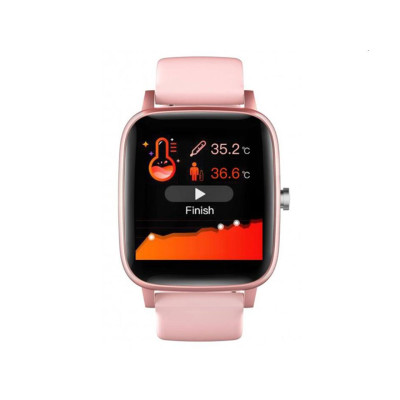 Chytré hodinky CARNEO Soniq+, růžové - A