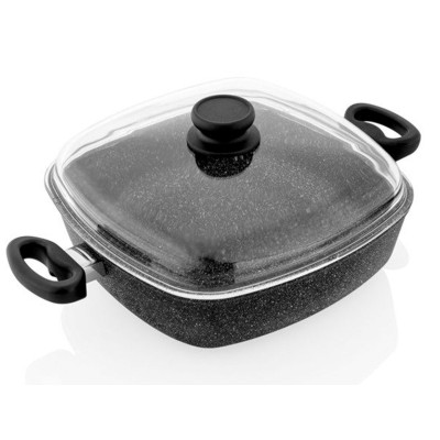 Pekáč čtyřhranný ETA Titanium+ 6960 90010, černý - A