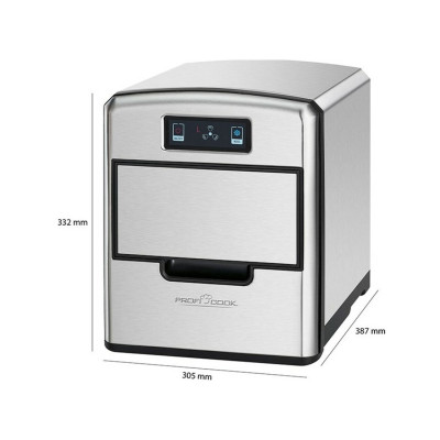 Výrobník ledu PROFICOOK PC-EWB 1187, nerez - B