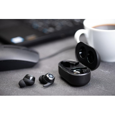 Bezdrátová sluchátka GOGEN TWS MATE B, černé - A