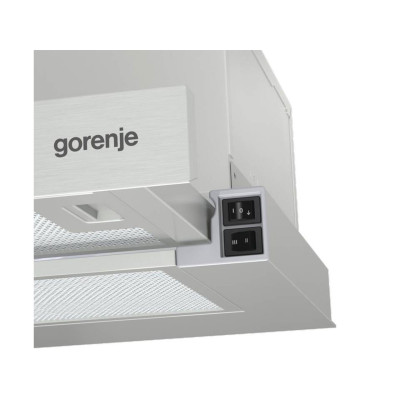 Digestoř GORENJE Essential TH60E3X, stříbrná - B