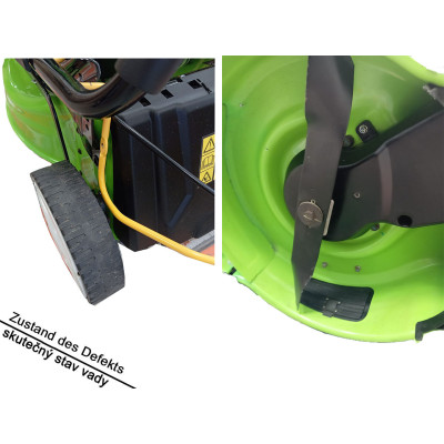 Benzínová sekačka FIELDMANN FZR 4615 LiBES, černo/zelená - B