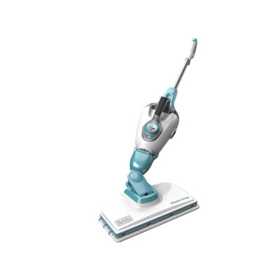 Parní mop BLACK&DECKER FSMH1351SM, modro/bílý - A
