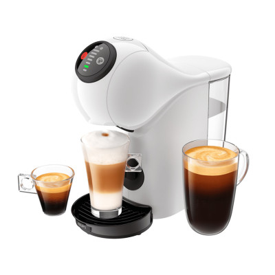 Kapslový kávovar KRUPS Nescafé Dolce Gusto Genio S KP240131, bílý - B