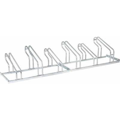 Pozinkovaný stojan na kola STIER, pro 6 jízdních kol - A