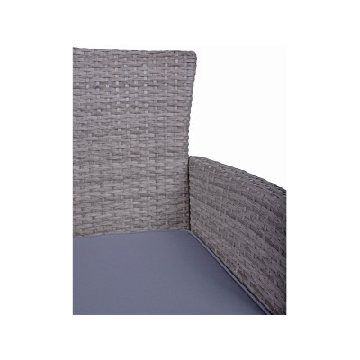 Zahradní nábytek GARDEN PLEASURE Dakota, šedý - A