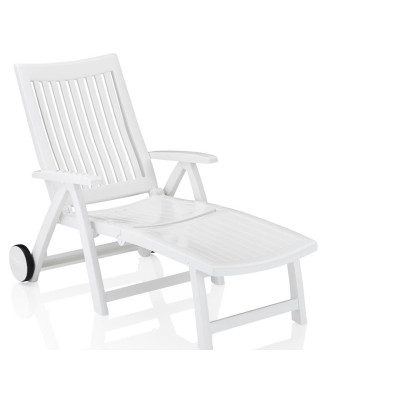 Zahradní lehátko KETTLER classic Roma, bílé - B