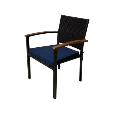 Sada 8 ks židlí Bilbao, dřevo: akácie, 59,5 × 61,5 × 87,5 cm - B