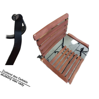 Skládací židle GARDEN PLEASURE Vienna, 2dílná - B