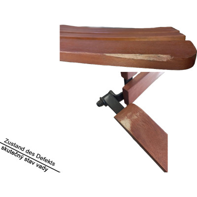 Skládací židle GARDEN PLEASURE Vienna, 2dílná - B