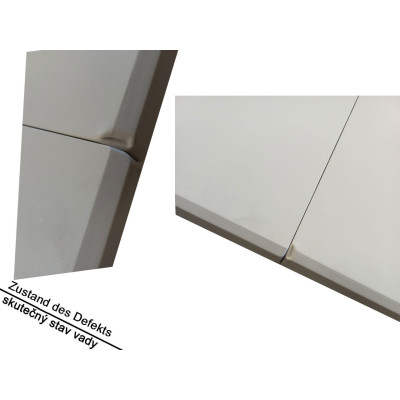 Zahradní stůl Mufaro 304736, obdélníkový, HDPE plast, skládací, 180 x 75 x 74 cm - B