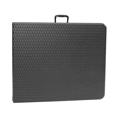 Skládací stůl Ventana, 180x75cm, černý - A