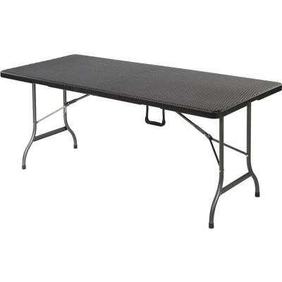 Skládací stůl Ventana, 180x75cm, černý - A