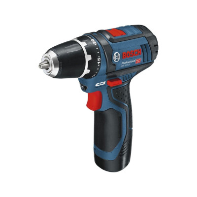 Akumulátorový šroubovák BOSCH GSR 12V-15 Professional, modrá - B