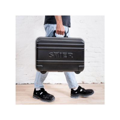 Kufr na nářadí Basic, prázdný, černý - A