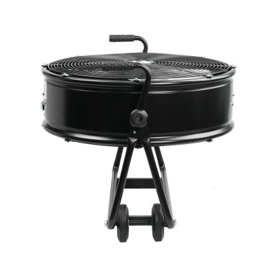 Mobilní bubnový ventilátor 330W, 60cm, černý - A