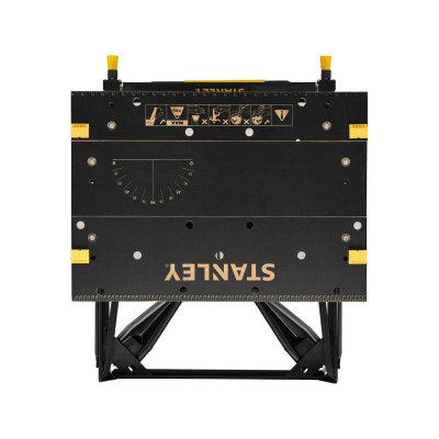 Pracovní stůl Workmate STST83800-1, skládací, 74 x 62-80 x 52,5 cm, černý - B