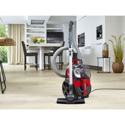 Bezsáčkový vysavač PHILIPS PowerPro Expert FC9729/09, černo/červený - B