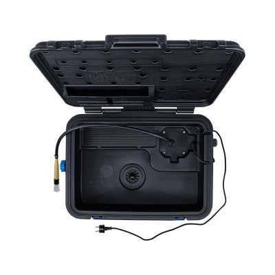 Myčka dílů technic 8693, s rozpouštědlem, objem kabiny 20 litrů, černá - A