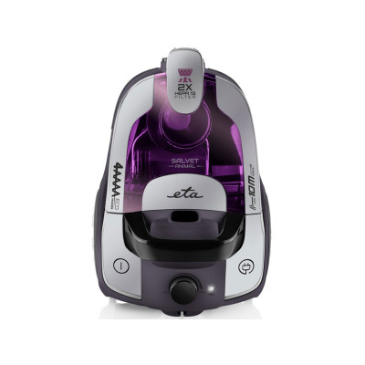 Podlahový vysavač ETA Salvet Animal 1513 90000, stříbrno/fialový - B