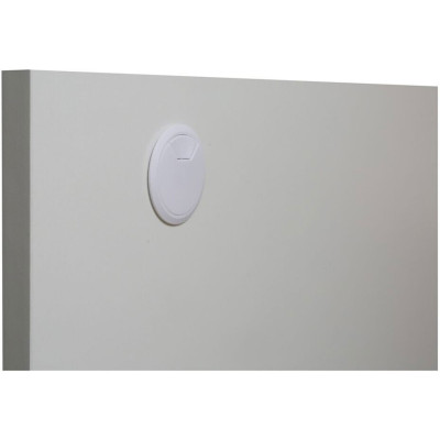 Deska stolu s melaminovým povlakem 140 x 80 cm, bílá - A