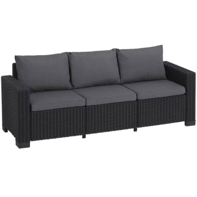 Zahradní pohovka Salta 3 OAT 003 PEG, šedá - N