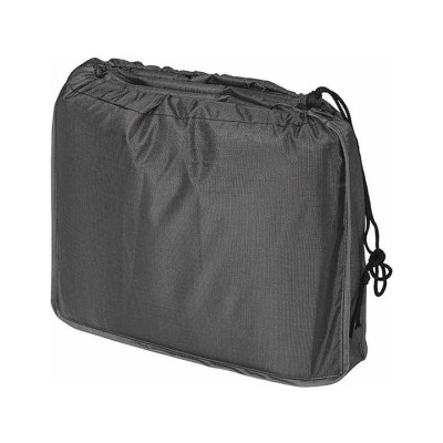 Ochranný potah na sedací soupravu 270x270x100x70 cm, tvar L, černý - A