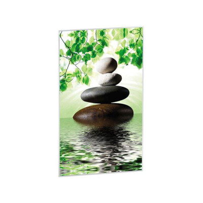 Infračervený topný panel 600 W, s motivem kamene - A