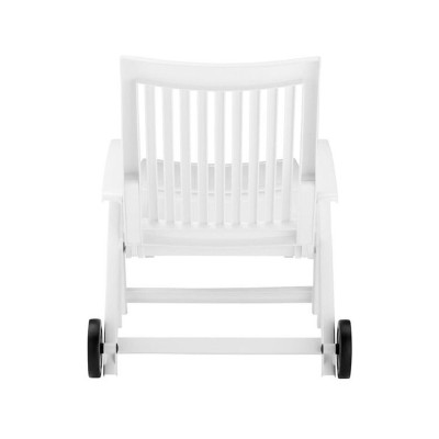 Zahradní lehátko Roma 185 x 71 x 40,5 cm, bílá - B