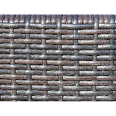 Zahradní lavička nosnost do 200 kg, hnědá - B