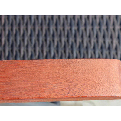 Zahradní lavička nosnost do 200 kg, hnědá - B