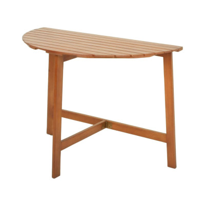 Zahradní jídelní stůl Compton 50x100 cm, hnědý - A