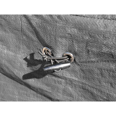 Kryt trampolíny, o průměru 305 cm, černý - N