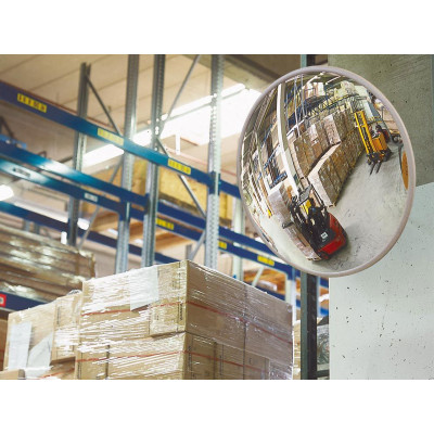 Pozorovací zrcadlo z akrylového skla, kulaté, 500 mm - A