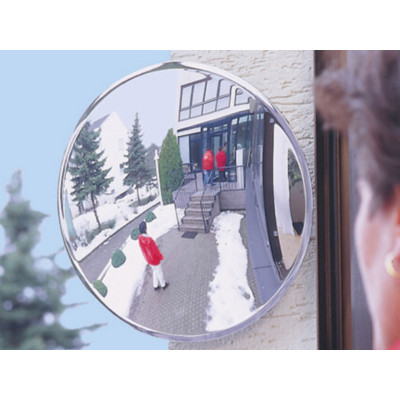 Pozorovací zrcadlo z akrylového skla, kulaté, 500 mm - A