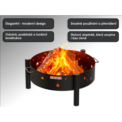 Celokovové ohniště FPT01 - N