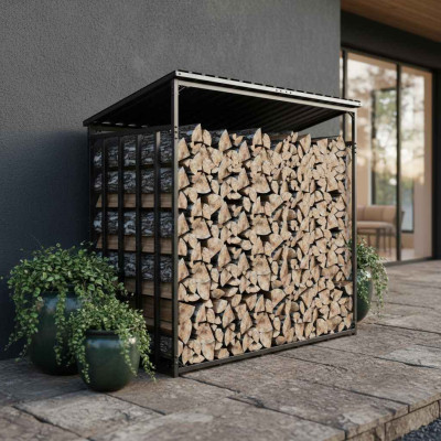 copy of Stojan na dřevo FWR01, 100 x 40 x 25 cm - N