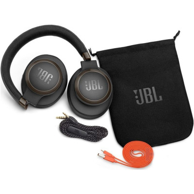 Bezdrátová sluchátka JBL Live 650BTNC, černé - A