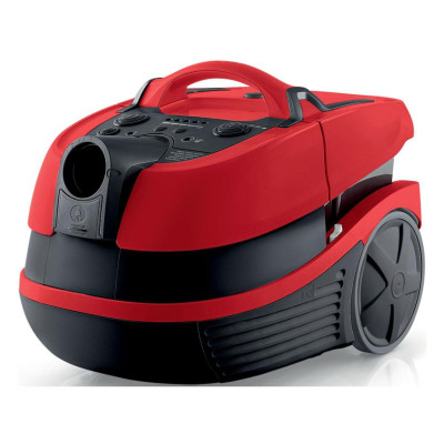 Víćeúčelový vysavač BOSCH BWD421PET, černo/červený - B