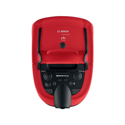 Víćeúčelový vysavač BOSCH BWD421PET, černo/červený - B