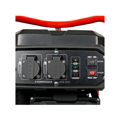 Invertorový generátor SNS-200, 2,0 kW, červený - B