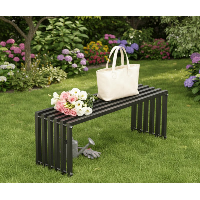 Zahradní lavice GDB01, 117 x 43,5 x 36 cm - N