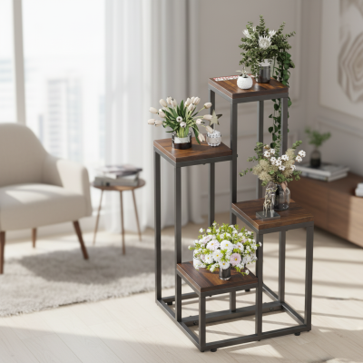 Stojan na květiny PLS01, 115 x 30 x 30 cm - N