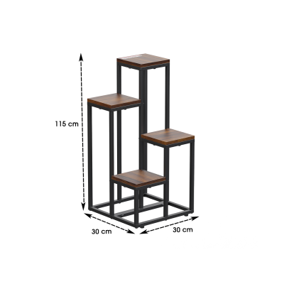 Stojan na květiny PLS01, 115 x 30 x 30 cm - N